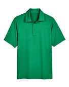 Devon & Jones CrownLux Performance Men's Range Flex Polo DG21 KELLY GREEN Pocket